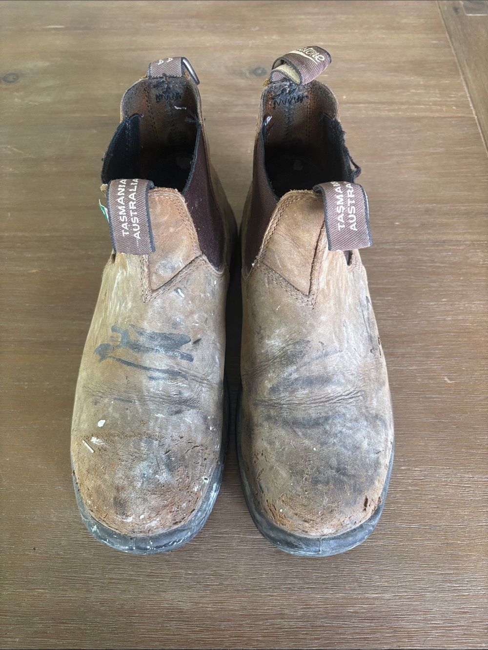 Blundstone Brown Leather Chelsea Boots